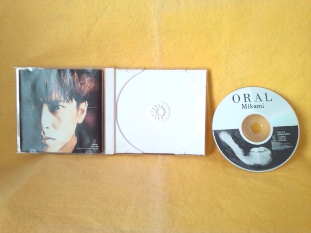 三上博史 ORAL オーラル みかみひろし VICL-179 CD アルバム ビクター_Mikami Hiroshi ORAL オーラル VICL-179