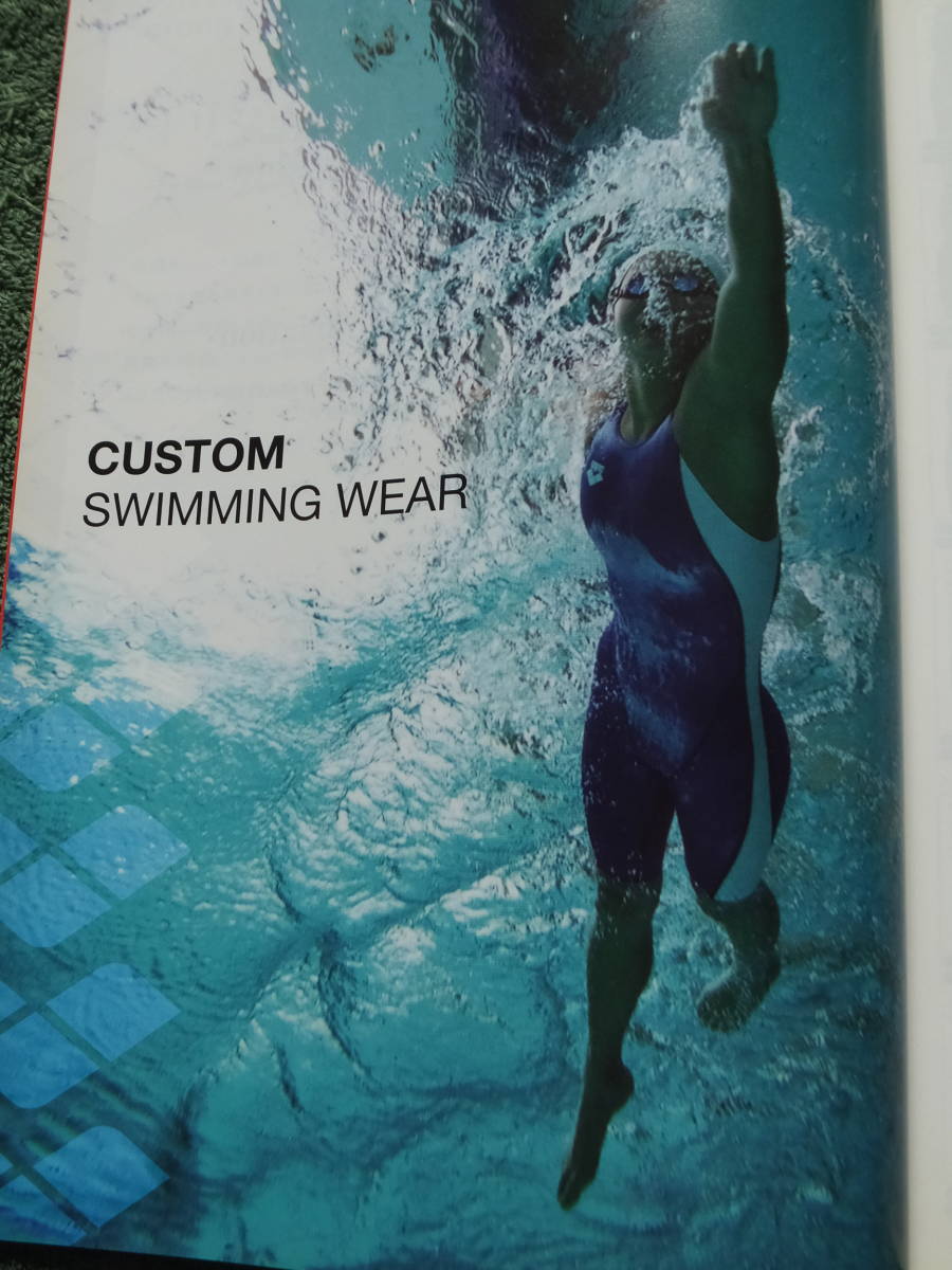 ２００６年アリーナ競泳水着チームオーダーカタログ　ハイレグ　柴田亜衣　日本代表　エールブルー　NUX_画像4