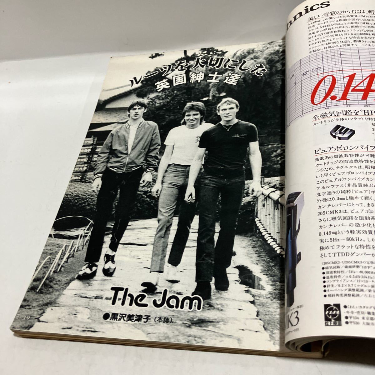 音楽専科  1980年9月号 ミック・ジャガー ジェフ・ベック P.I.L ホワイトスネイク THE JAM ピンナップなし 送料無料の画像9