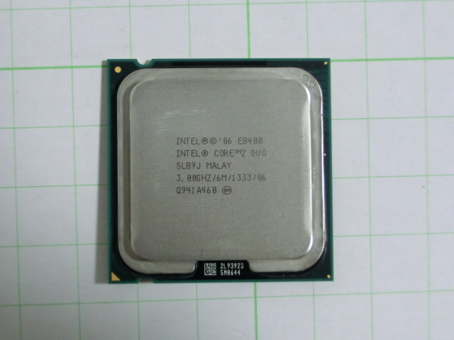 intel Core 2 Duo E8400_画像1