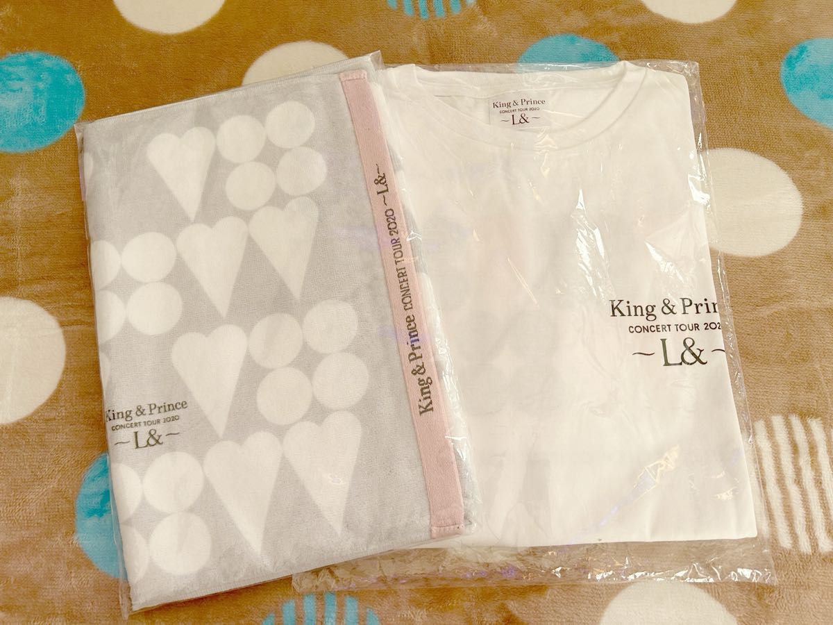 King & Prince 2020 ランド L& ツアー グッズ  Tシャツ タオル  キンプリ  未使用