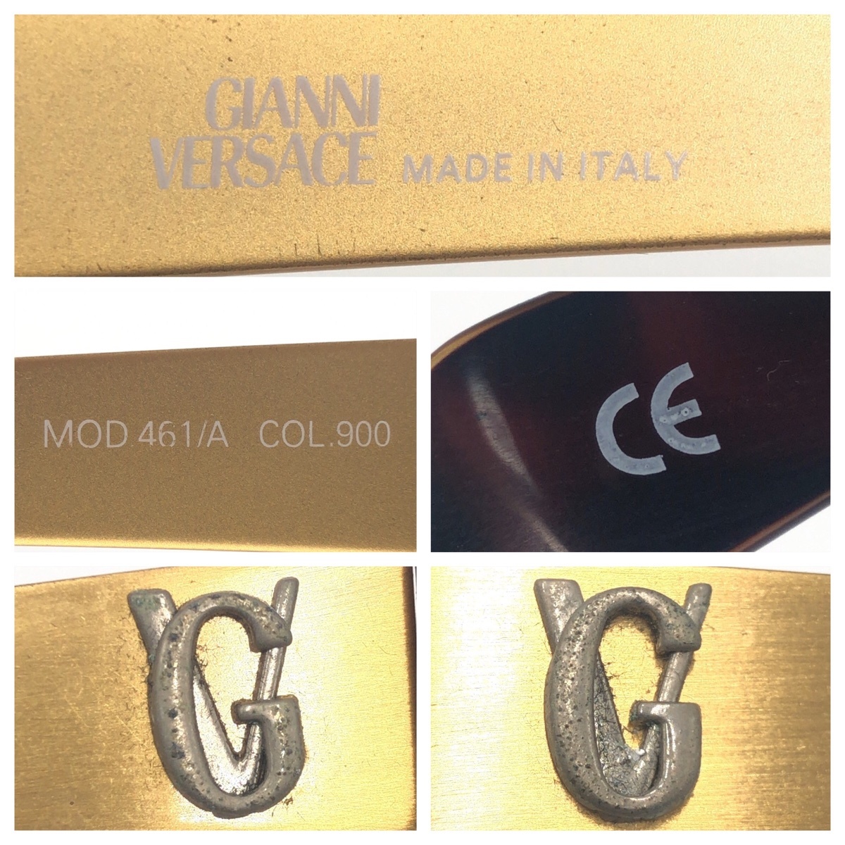 Gianni Versace Gianni * Versace Brown MOD 461/A COL.900 солнцезащитные очки женский 403752