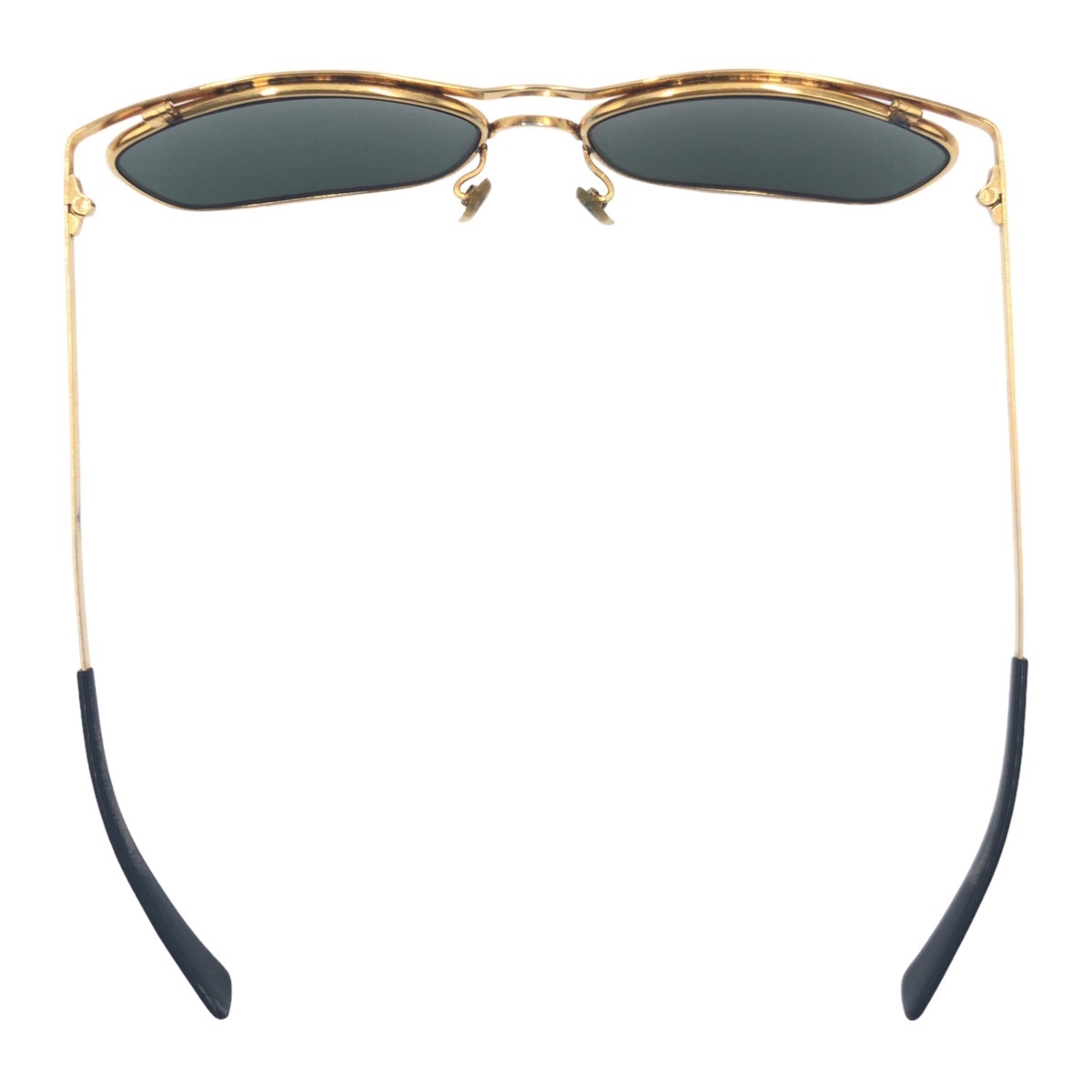 Ray-Ban レイバン B&L RAY-BAN Olympian II DX ゴールド 金 グリーン 緑 メタル サングラス メンズ 403755_画像10