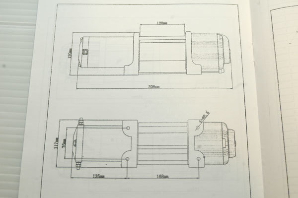 JCR electric winch 6000 pound sin Serow p12V Jimny JA11 JA12 JA22 JB23 JB43 JB64 JB74