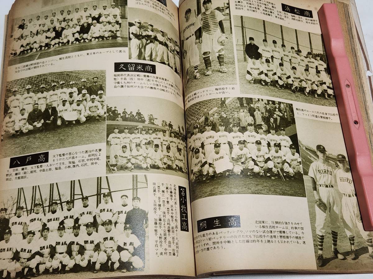 ５９　昭和31年3月号　野球界　坂崎一彦　川上哲治　読売ジャイアンツ　阪神タイガース　選抜高校野球20校の偉容_画像8