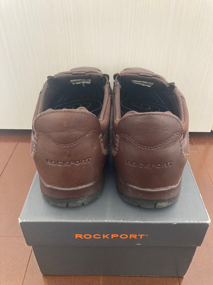 ロックポート　ROCKPORT レザースリッポン　サイズUSA8