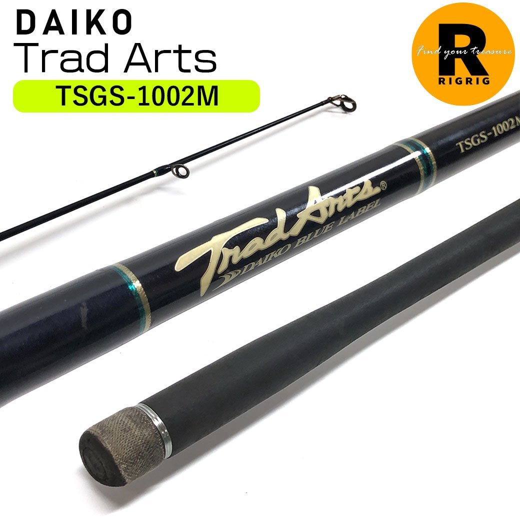 Q 【ジャンク】ダイコー トラッドアーツ tsgs-1002m スピニングロッド 2ピース 袋|DAIKO TRAD ARTS ロッド 釣具 竿_画像1