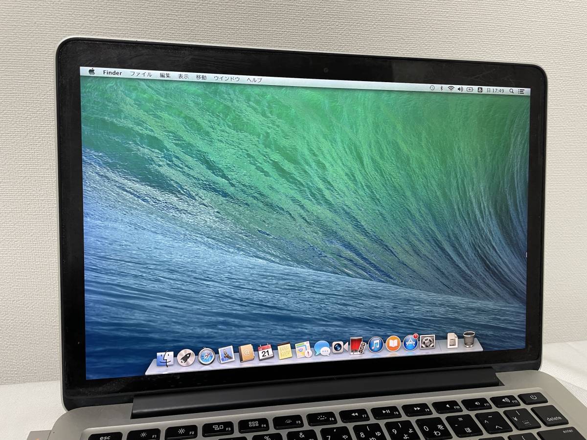 送料無料 MacBook Pro Mid2014 Core i5 SSD256GB メモリ8GB Retinaディスプレイ_画像2