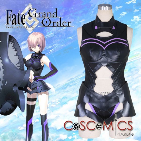 xd1212工場直販 Fate/Grand Order FGO フェイト マシュ・キリエライト 盾の乙女 コスプレ衣装