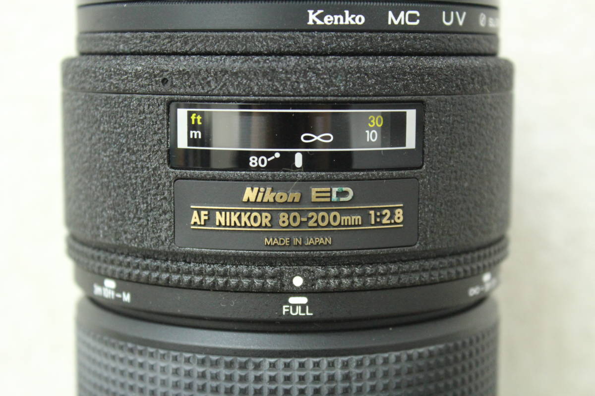 1000円～ 未確認現状品 Nikon ED AF NIKKOR 80-200mm 1:2.8 D カメラレンズ 1H955_画像4