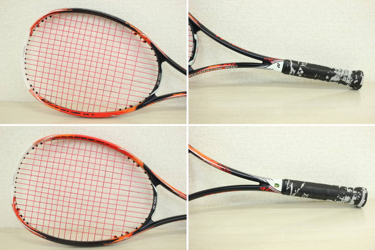 1000円～ YONEX 軟式用 テニスラケット GEOBREAK 70V 2H755_画像2