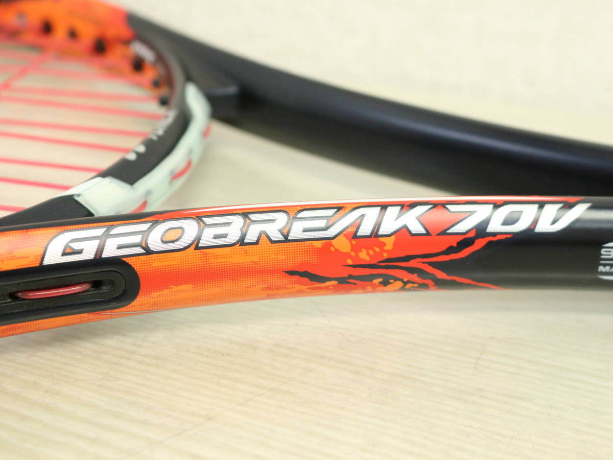 1000円～ YONEX 軟式用 テニスラケット GEOBREAK 70V 2H755_画像7