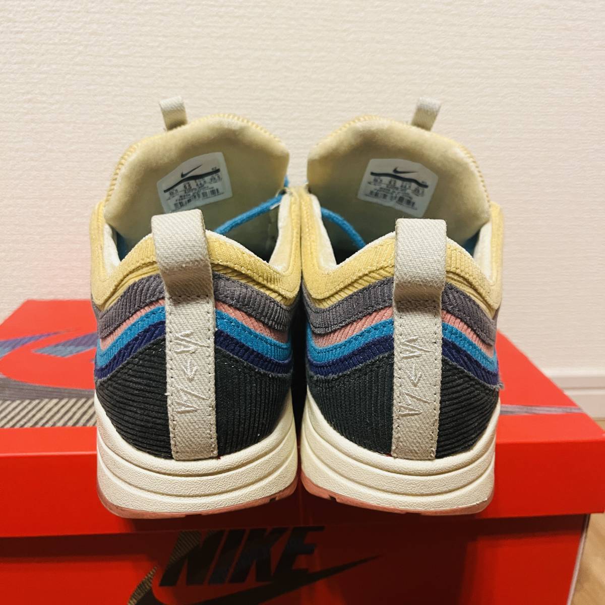 【極美品】NIKE x SEAN WOTHERSPOON AIR MAX 1/97 SW「Collector's Dream」28.5cm ナイキ ショーン ウェザースプーン エアマックス_画像3