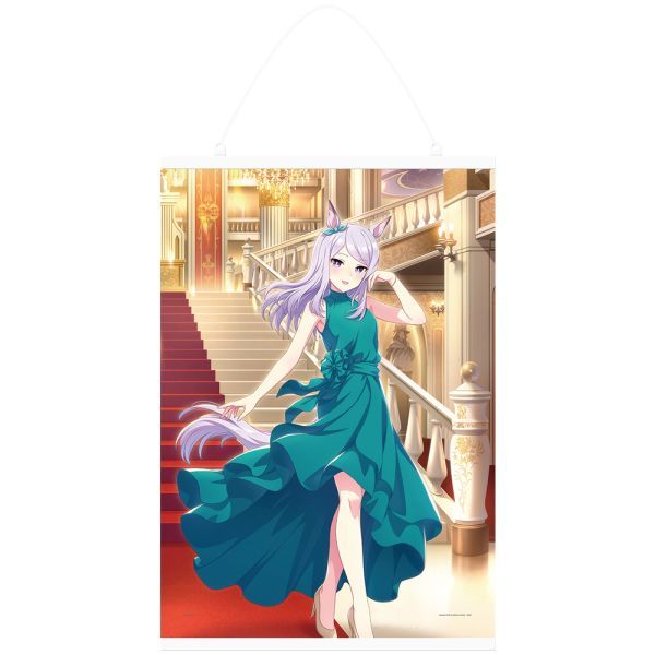 Uma Musume Pretty Derby Mejiro McQueen tapestry ウマ娘 プリティーダービー メイショウドトウ キャンバス地 タペストリー C賞 一番くじ_画像1