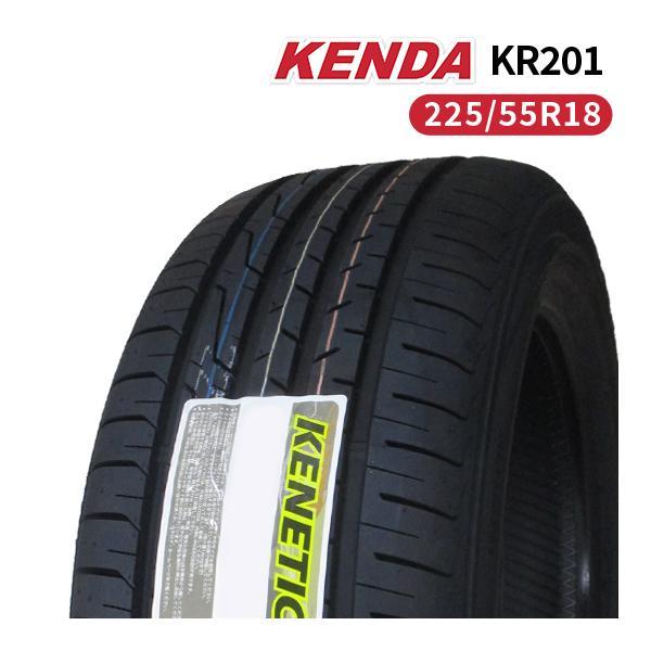 ミニバン 225/55R18 2023年製造 新品サマータイヤ KENDA KR201 送料無料 ケンダ 225/55/18_画像1