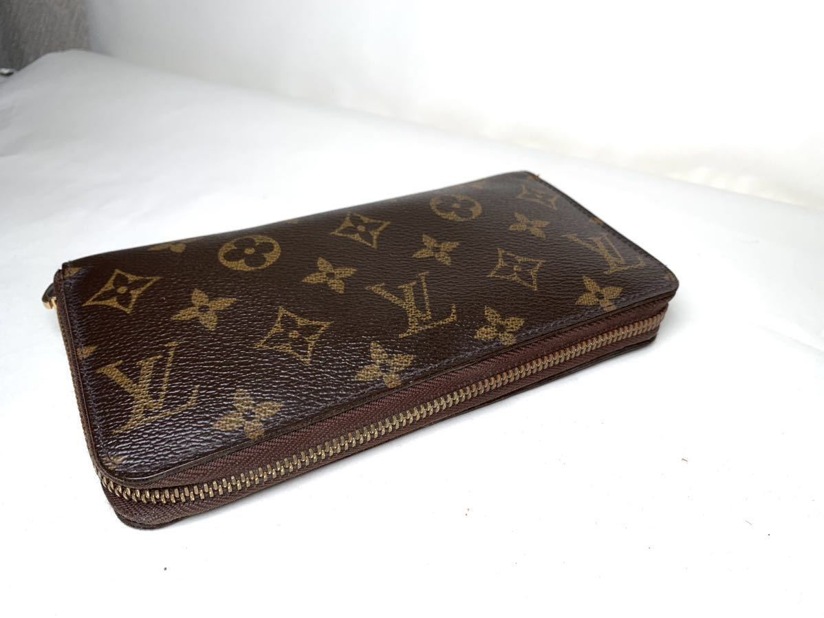 104 1円 ■美品■ LOUIS VUITTON ヴィトン M41895 モノグラム ジッピーウォレット ラウンドファスナー 長財布 ウォレット ブラウン系_画像6