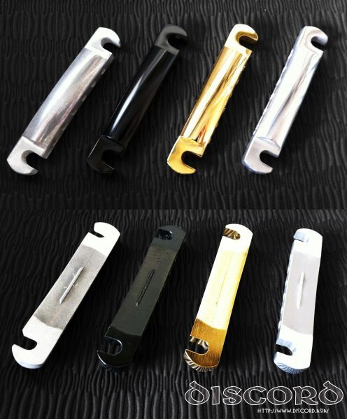 ★60's STYLE ALUMINIUM TAILPIECE アルミテールピース NICKEL15_DISCORD 60s STYLE ALUMINIUM TAILPIECE