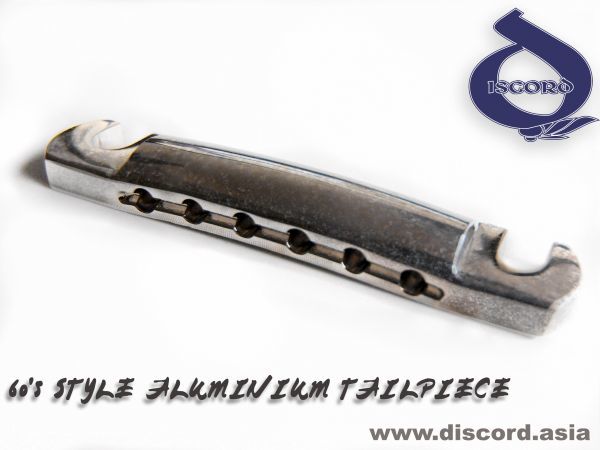 *60\'s STYLE ALUMINIUM TAILPIECE aluminium tailpiece AGED 9