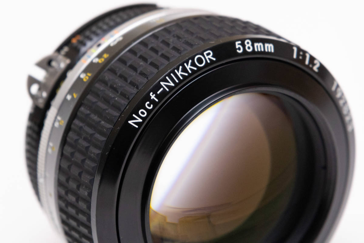 超貴重品 Nikon Noct(Nocf) Nikkor 58mm F1.2 ニコン ノクフ ニッコール の画像1