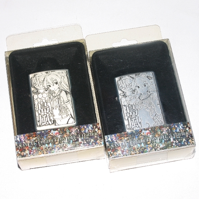 【艦これ・島風】オイルライター #ライター #zippo #ジッポー #ジッポ #工廠 #チャッカマン #戦艦 #駆逐艦 #執務室【提督専用】②(37-00))