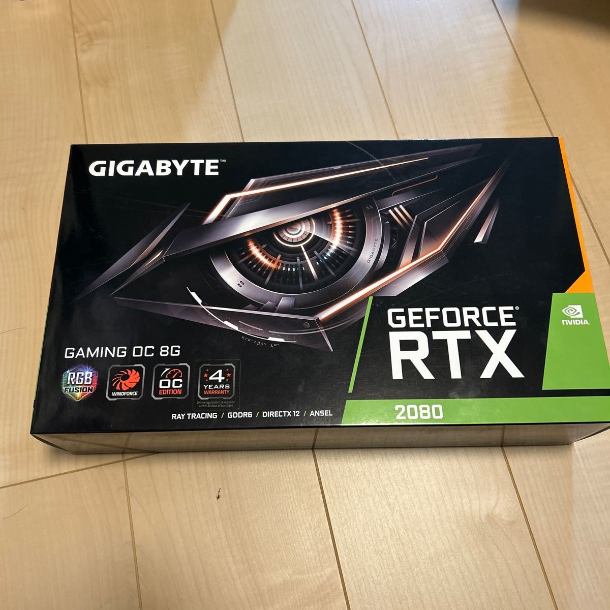GIGABYTE GeForce RTX 2080 Gaming 8g GV-N2080GAMING OC 8G元箱あり グラフィックボード グラボ_画像1