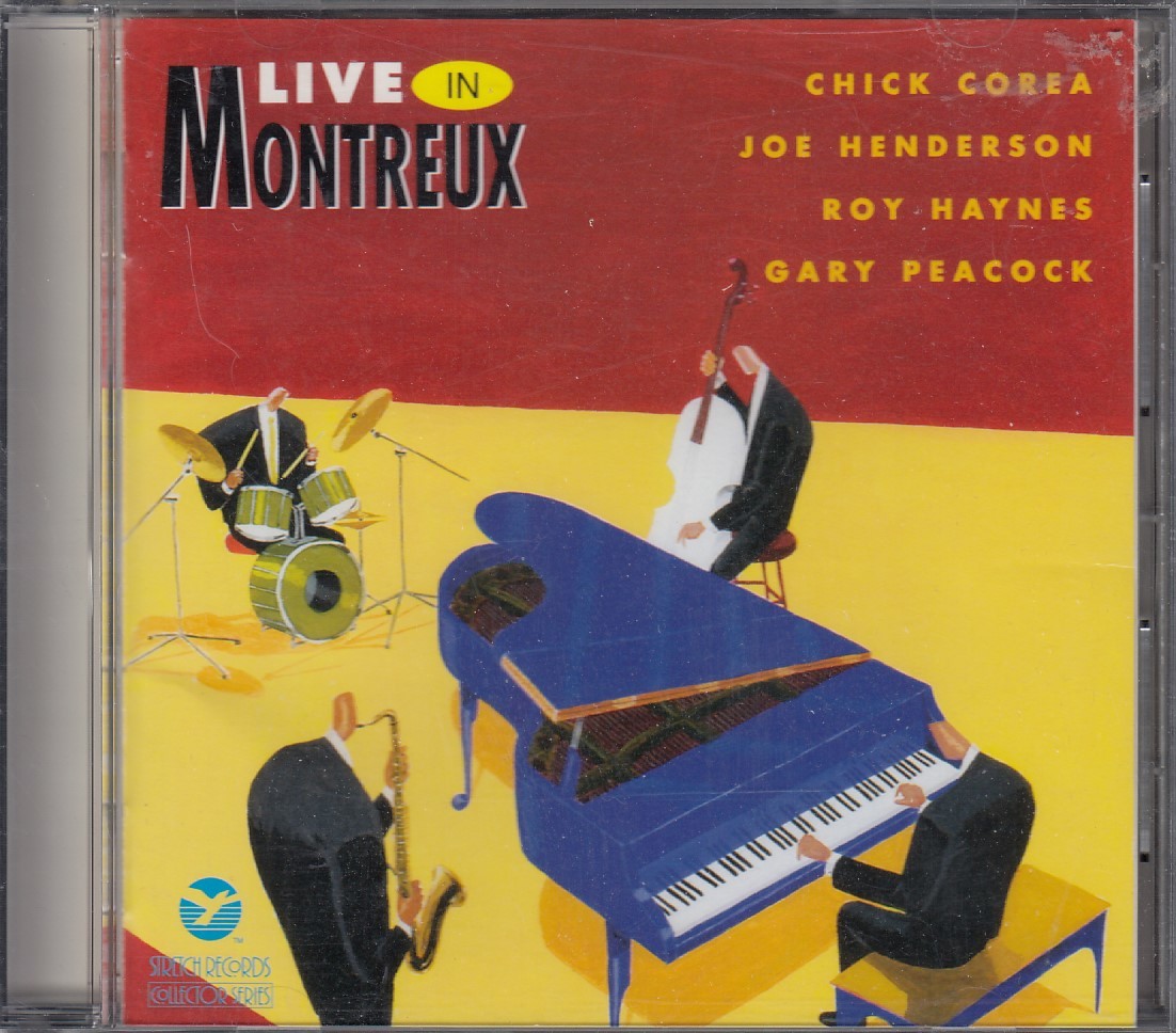 Chick Corea,Joe Henderson,Roy Haynes,Gary Peacock/Live in Montreux 国内CD状態良好 mvcr-198の画像1