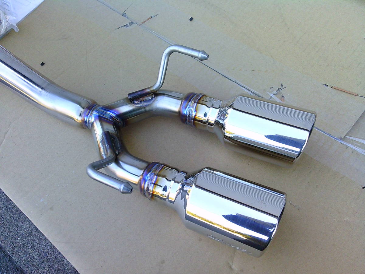 Ｎ－ＯＮＥ　RS　JG1　無限製DUAL EXHAUST SYSTEM　 リアマフラー/Ｆパイプ　未使用品　　815408_画像4