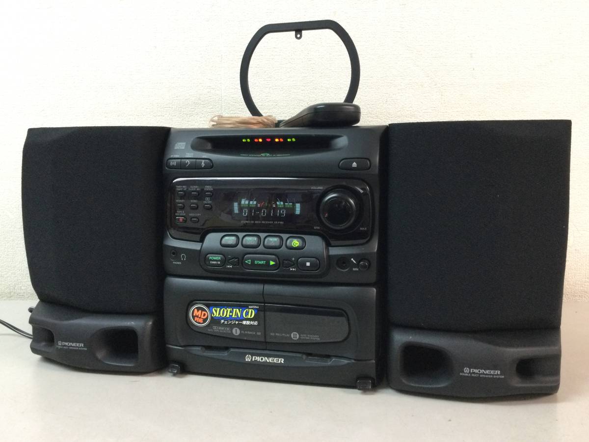 PIONEER パイオニア ステレオ CD カセット ミニコンポ XR-P160 PIONEER パイオニア ステレオ CD カセット ミニコンポ XR-P160