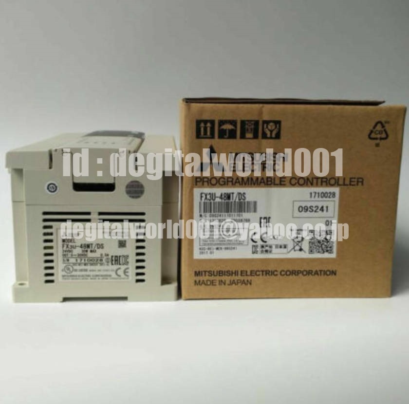 新品【代引★Ｔ番号領収書★税込 東京発】MITSUBISHI/三菱電機 FX3U-48MT/DS　PLC　 　【６ヶ月保証】