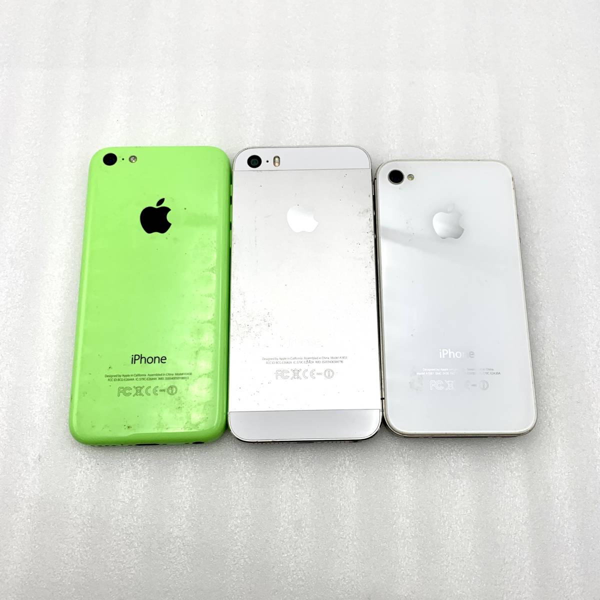 (ジャンク) iPhone　3台セット　動作未確認 現状渡し 部品取り用 240124133_画像2