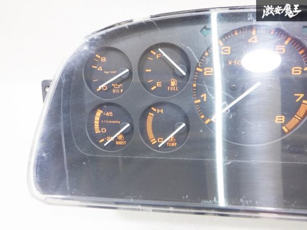 実動外し！！ マツダ 純正 FC3S RX-7 サバンナ スピードメーター タコメーター 燃料計 F061A 即納 棚15H_画像3