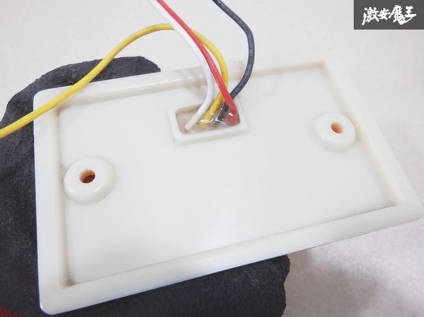 未使用 社外 メーカー不明 汎用 LED サイドマーカー コーナーランプ ウインカー 2個 セット 24V アンバー 在庫有 即納 棚19E1_画像5