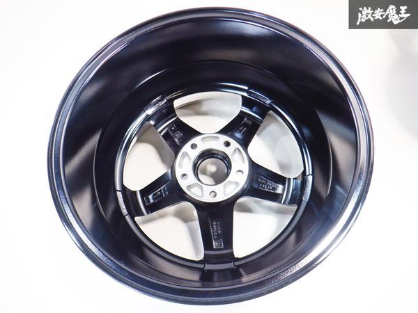 未使用 アウトレット品 CLEAVE RACING ST012 18インチ 9.5J +-15 PCD114.3 5H 5穴 ホイール 単体 2本 シルビア スカイライン 棚45