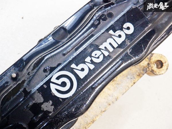 【 希少 】Brembo ブレンボ JEEP ジープ TJ ラングラー外し フロントキャリパー キャリパー ローター 左右 ワンオフ ナックル セット 棚14E