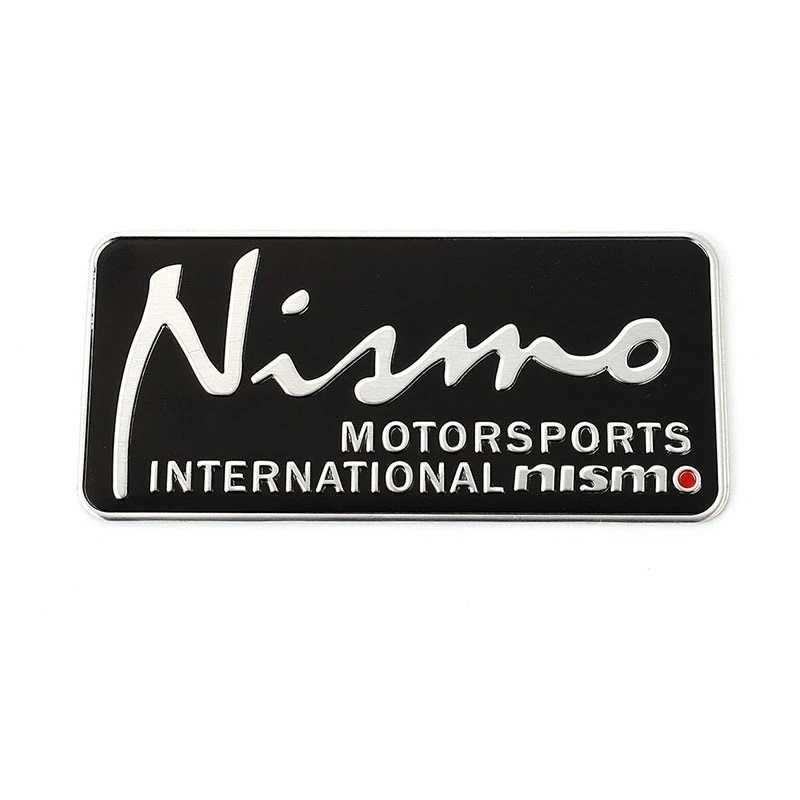 【送料込】NISMO エンブレムブレート 縦4.2ｃｍ　×　横9ｃｍ　1_画像1