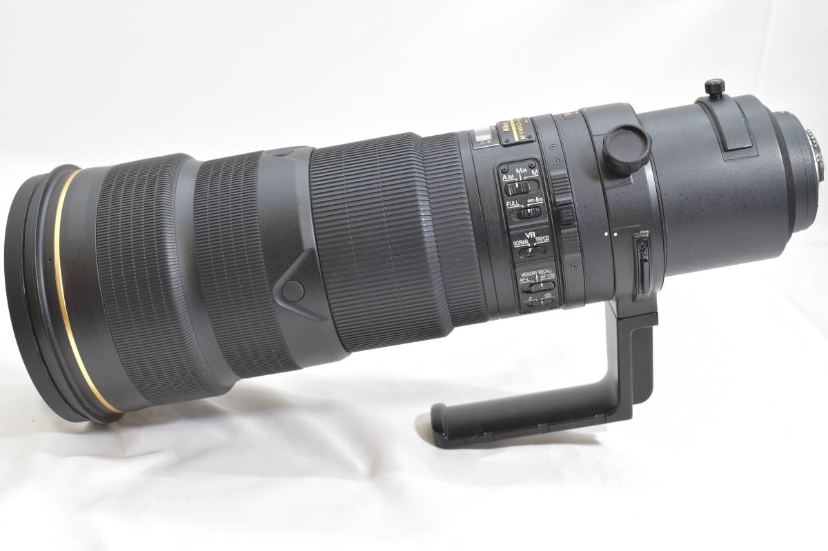 中古　Nikon 交換レンズ　AF-S NIKKOR 500mm f/4G ED VR 純正プロテクター付き_画像9