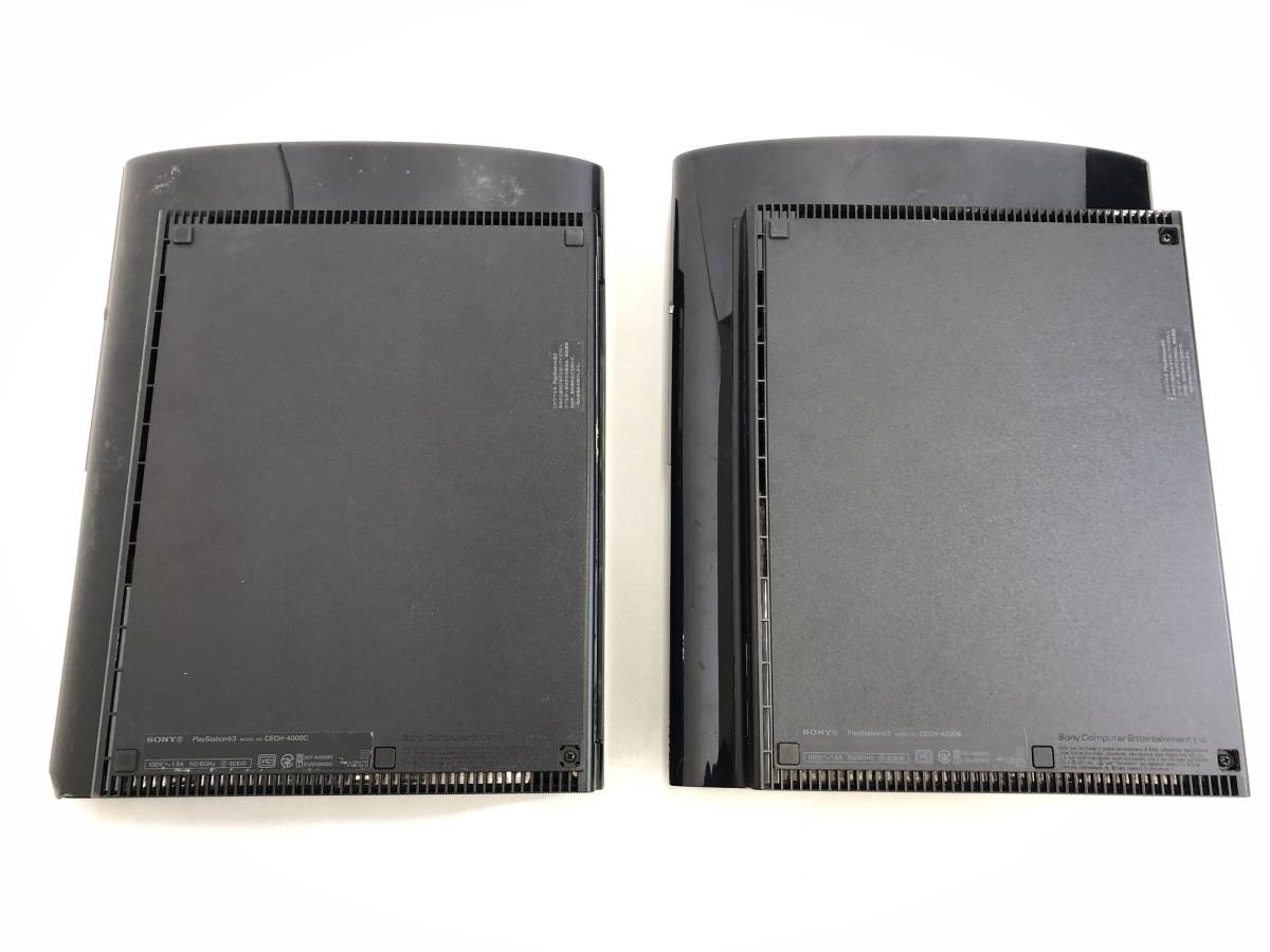 GH240105-03S/ PS3 本体 3台セット チャコール・ブラック 120GB (CECH-2000A) 250GB (CECH-4200B) 500GB (CECH-4000C) プレイステーション3_画像7