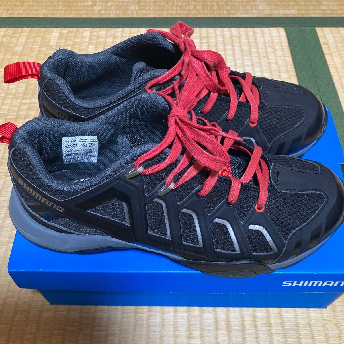 【個人売切】SHIMANO spdビンディングシューズMT34中古　サイズ41 25.8センチ_画像5