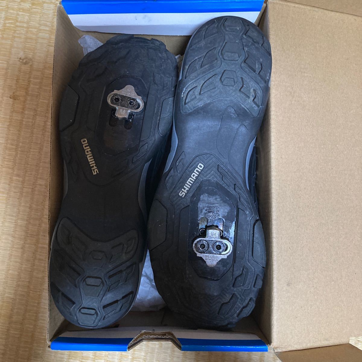 【個人売切】SHIMANO spdビンディングシューズMT34中古　サイズ41 25.8センチ_画像9