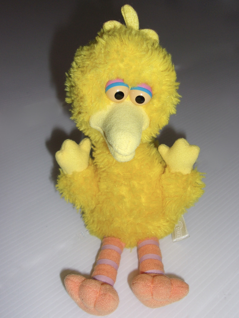 SESAME STREET Sesame Street Big Bird Sanrio soft toy toy figure total length 24cm