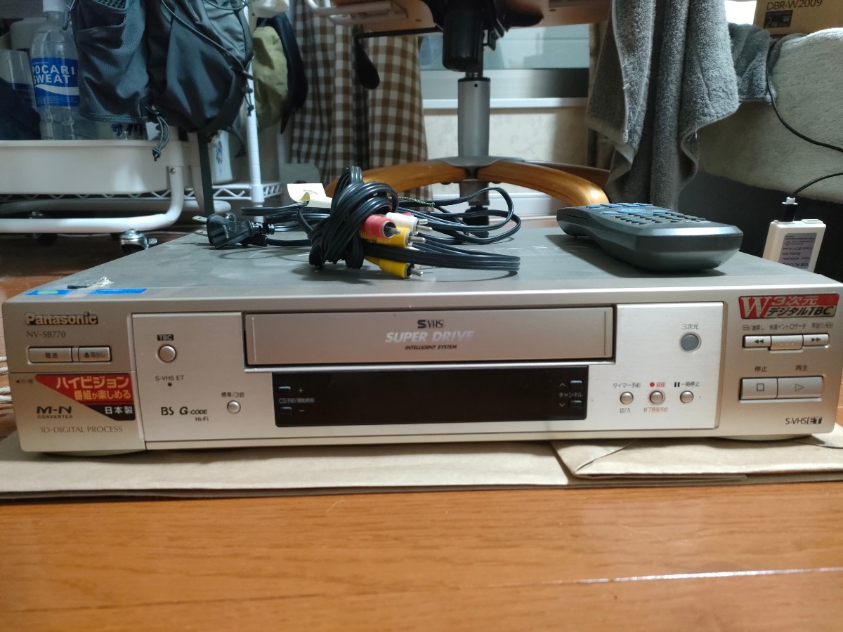 パナソニック　Panasonic　NV-SB770　ビデオデッキ　VHS_画像1