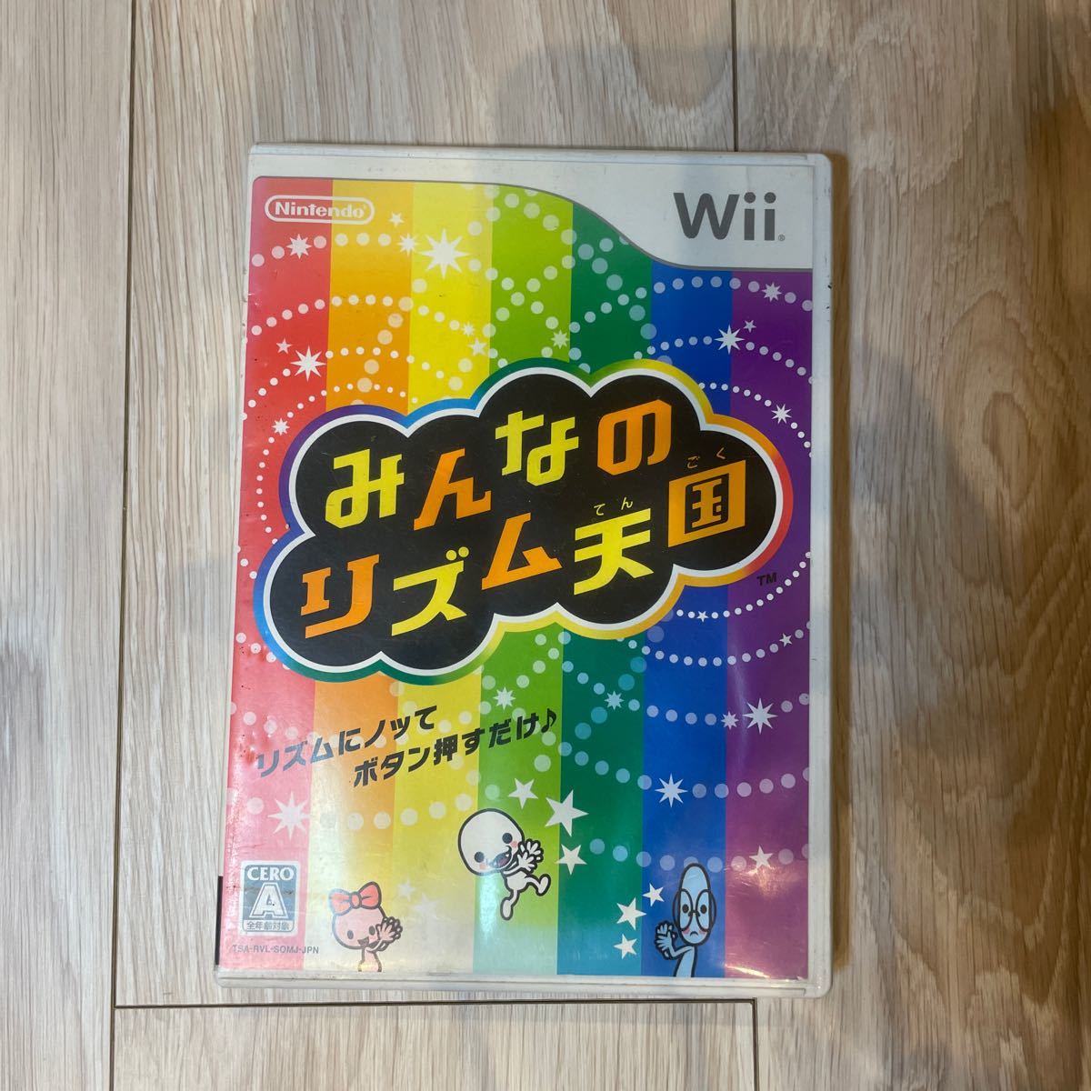 みんなのリズム天国 任天堂 Nintendo Wii ソフト ゲーム_画像1