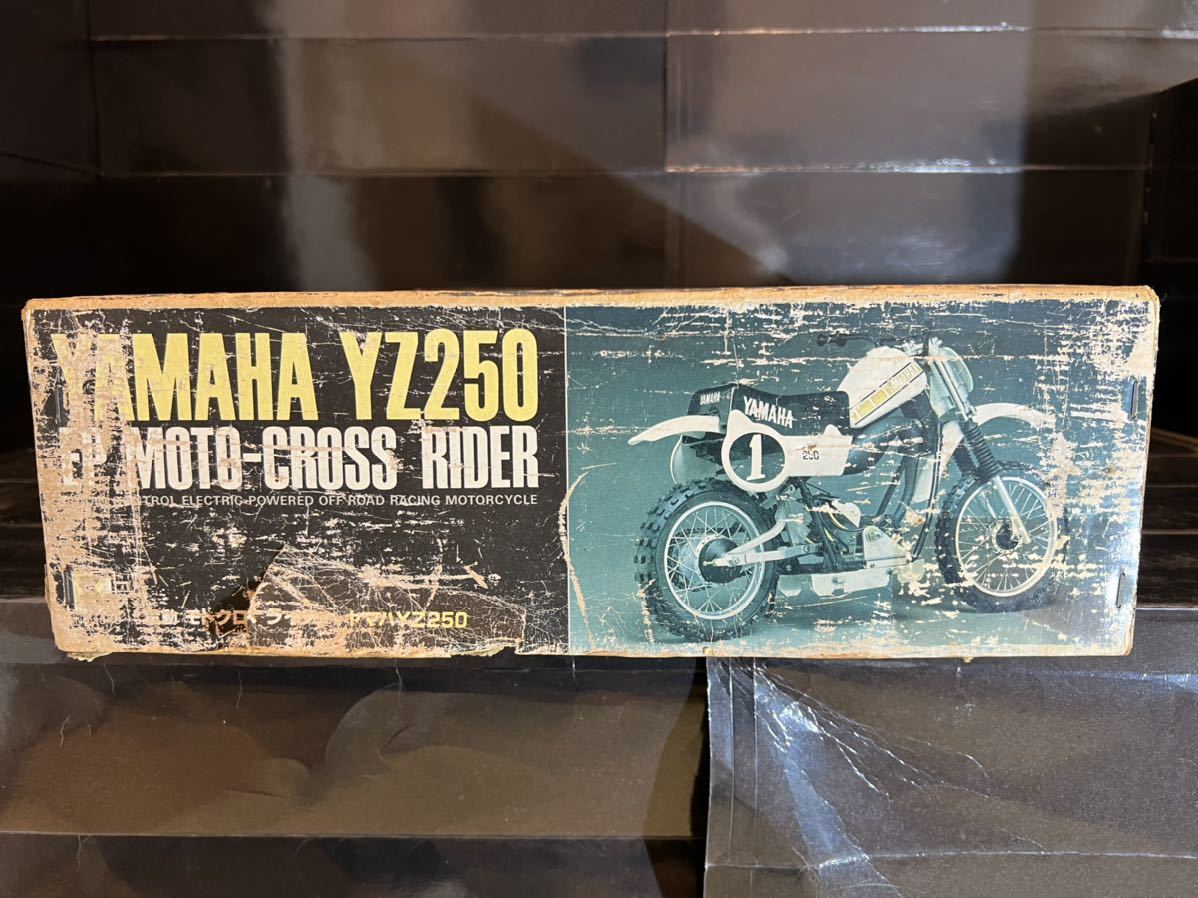 [ unused * not yet constructed ] Kyosho KYOSHO 1/4.5 electric motocross rider Yamaha YZ250 YAMAHA YZ250 EP MOTO-CROSS RIDER KIT NO. 2376 that time thing ②