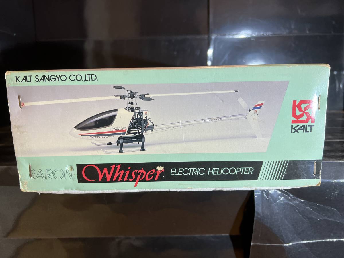 [ новый товар хранение товар ]karuto промышленность электрический RC вертолет ba long wispa-BARON Whisper подлинная вещь 