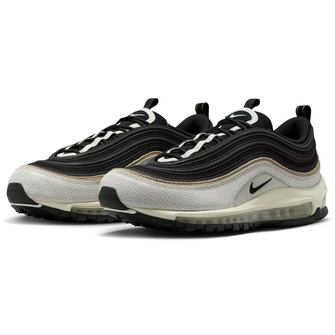 ■ナイキ エア マックス 97 エスイー ライトボーン/ブラック/カーキ/セイル 新品 27.5cm US9.5 NIKE AIR MAX 97 SE DV7421-002_画像6