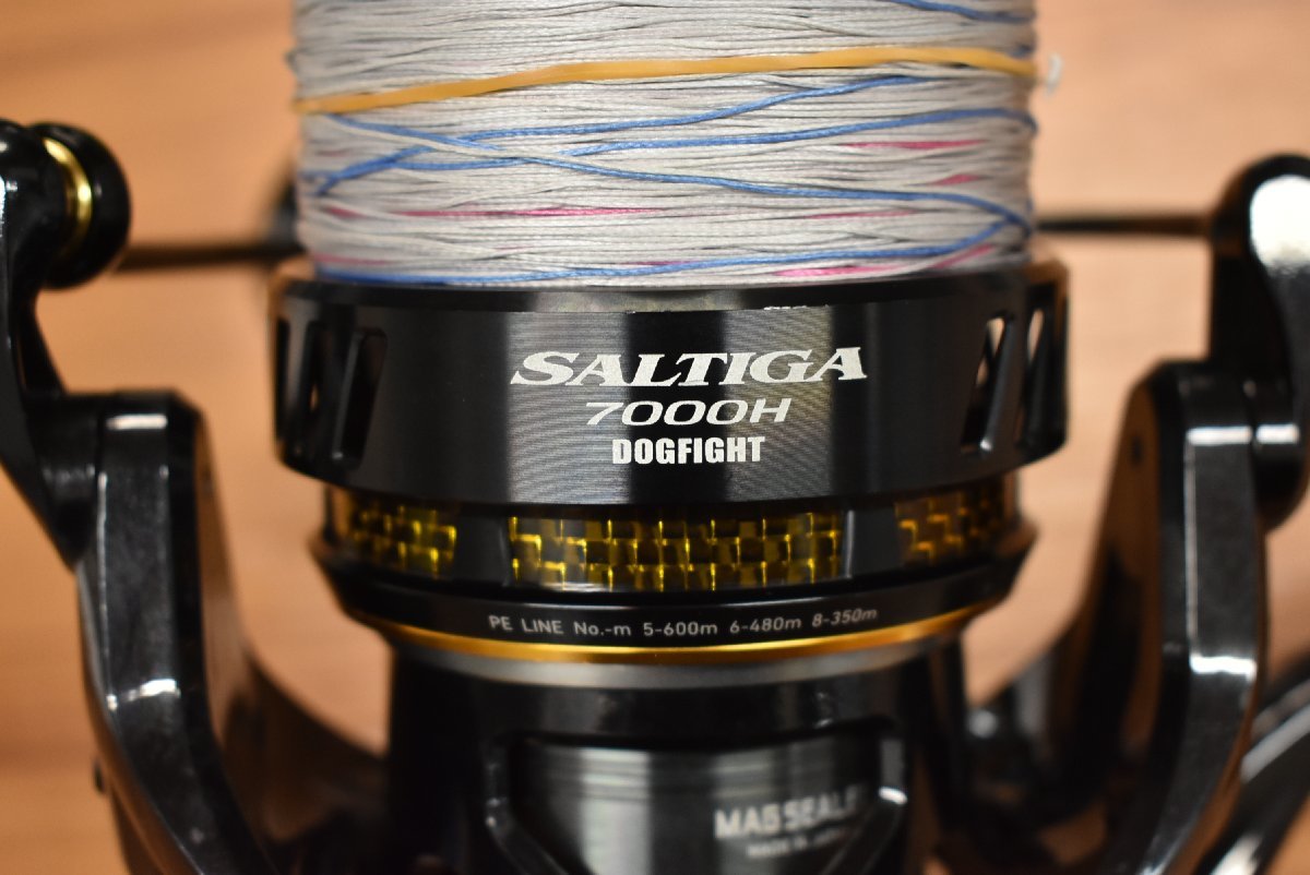 【人気モデル☆】ダイワ 10 ソルティガ 7000H ドッグファイト スタジオオーシャンマーク ハンドル 付き DAIWA SALTIGA DOGFIGHT（KKM_O1）_画像6