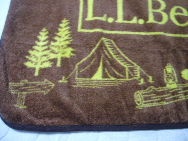 L.L.Bean L.L.BEAN LLビーン エルエルビーン ブランケット サイズ750-1000㎜ キャンプ アウトドア ハイキング 山登り 登山 未使用_画像3