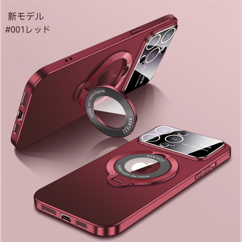 iPhone15/15Pro/15Promaxケース Magsafe 韓国 耐衝撃 レンズ保護 スタンド機能　おしゃれ　ケース カバー　軽量、男女兼用_画像1