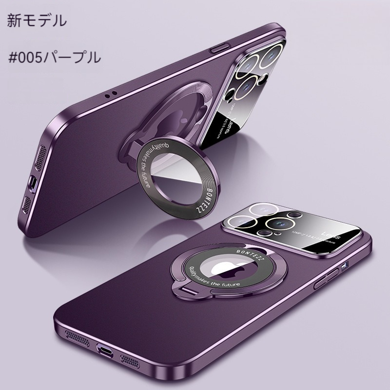 iPhone15/15Pro/15Promaxケース Magsafe 韓国 耐衝撃 レンズ保護 スタンド機能　おしゃれ　ケース カバー　軽量、男女兼用_画像5