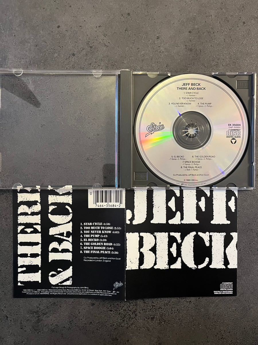 ジェフベック JEFF BECK THERE & BACK_画像5